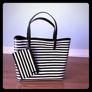 Kate Spade Black and White Tote